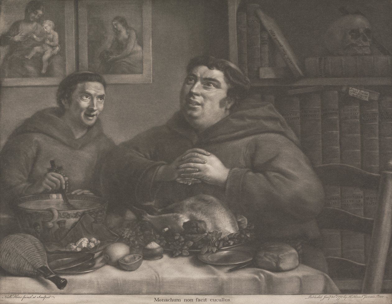 Kryt nedělá mnicha od Nathaniel Hone