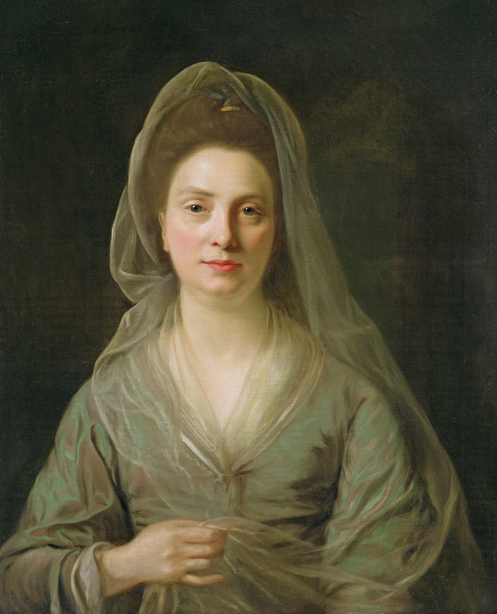 Paní Benjamin Cole, kolem 1776 od Nathaniel Hone