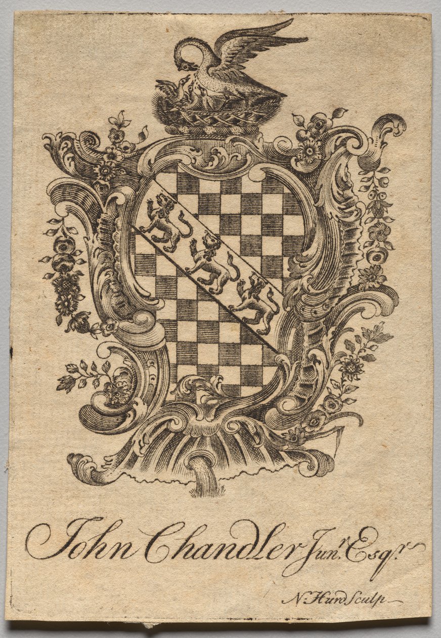 Knihovna: Erb s Johnem Chandlerem Jun.r, Esq. napsaný od Nathaniel Hurd