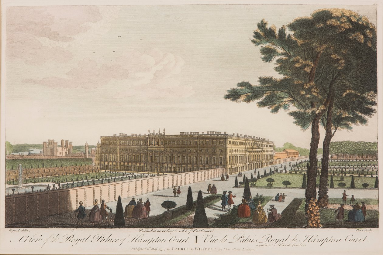 Královský palác Hampton Court od Nathaniel Parr
