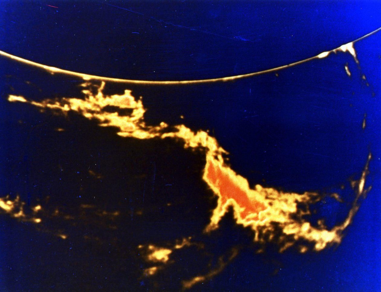 Sluneční erupce - rentgenový snímek. NASA fotografie. od National Aeronautics and Space Administration National Aeronautics and Space Administration