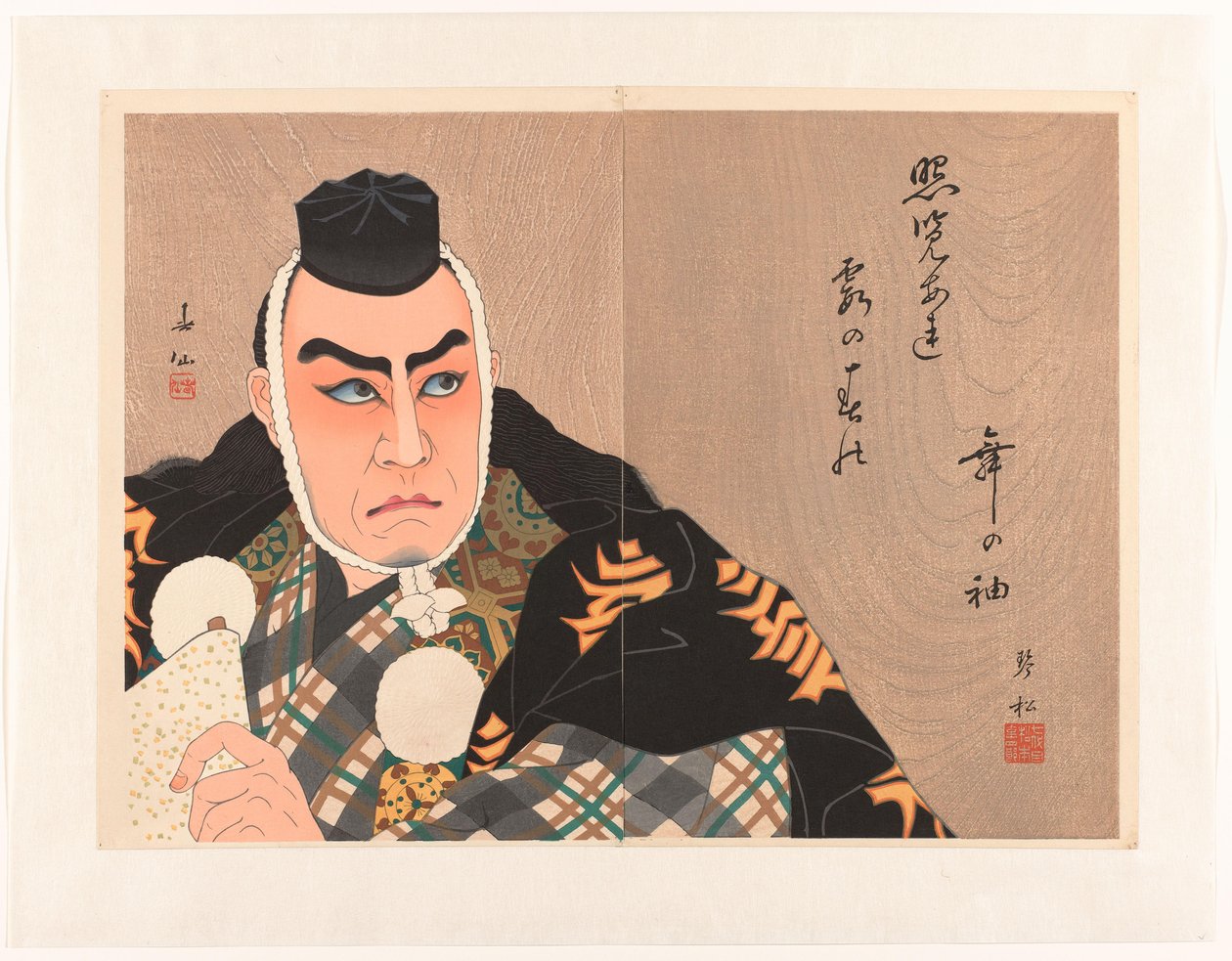 Herec Matsumoto Kóshiró VII od Natori Shunsen
