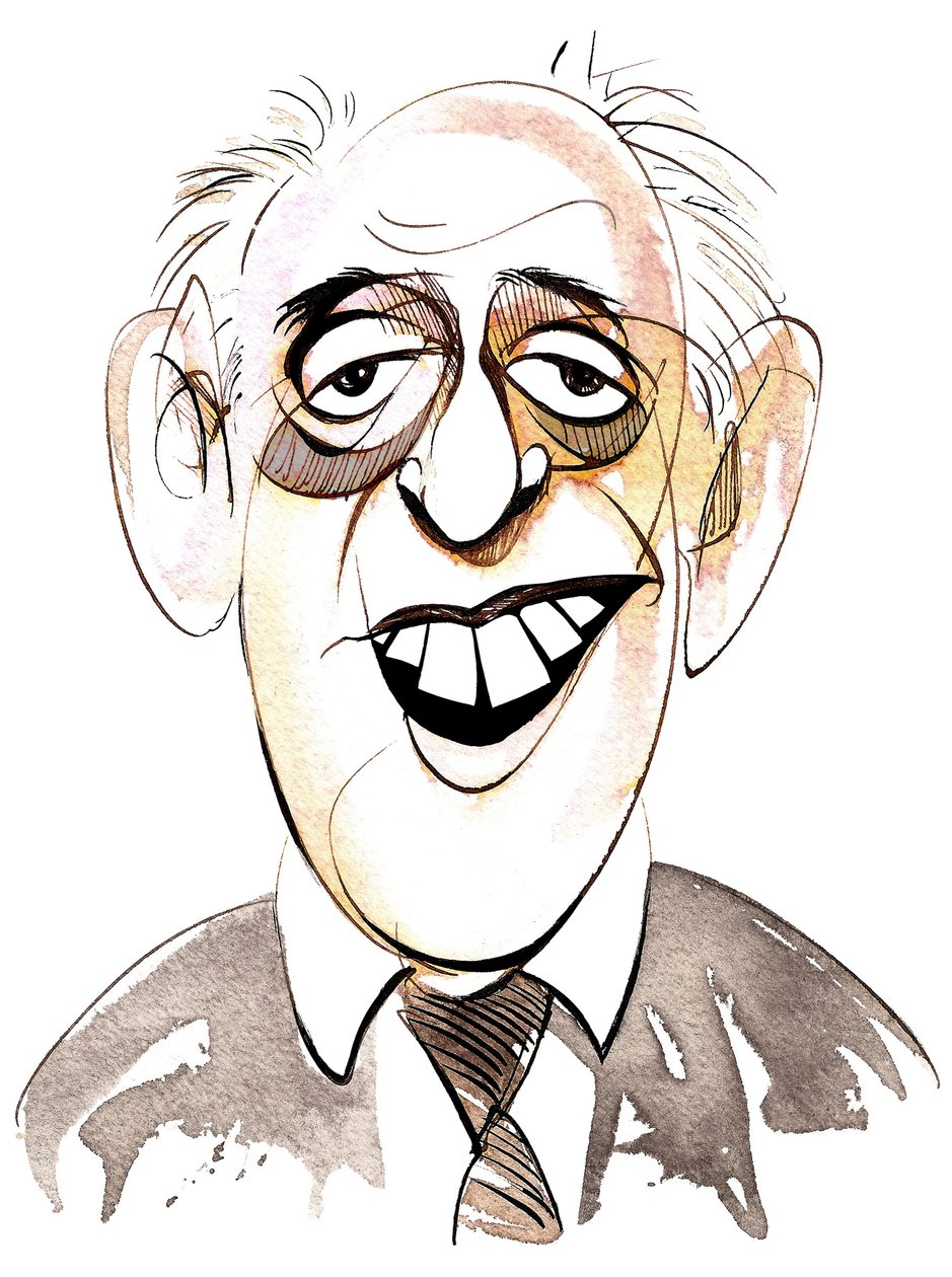 Alastair Sim - skotský komický herec, 1900 - 1976 od Neale Osborne