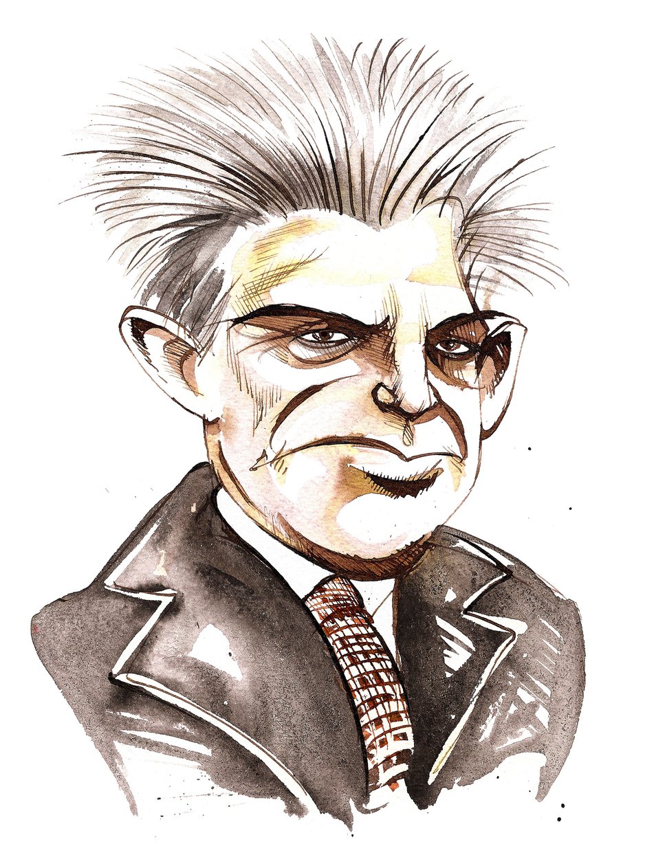 Carl Nielsen, karikatura od Neale Osborne
