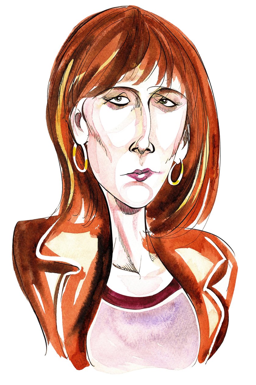 Catherine Tate jako asistentka Doctora Whos Donna Noble ve stejnojmenném seriálu BBC od Neale Osborne