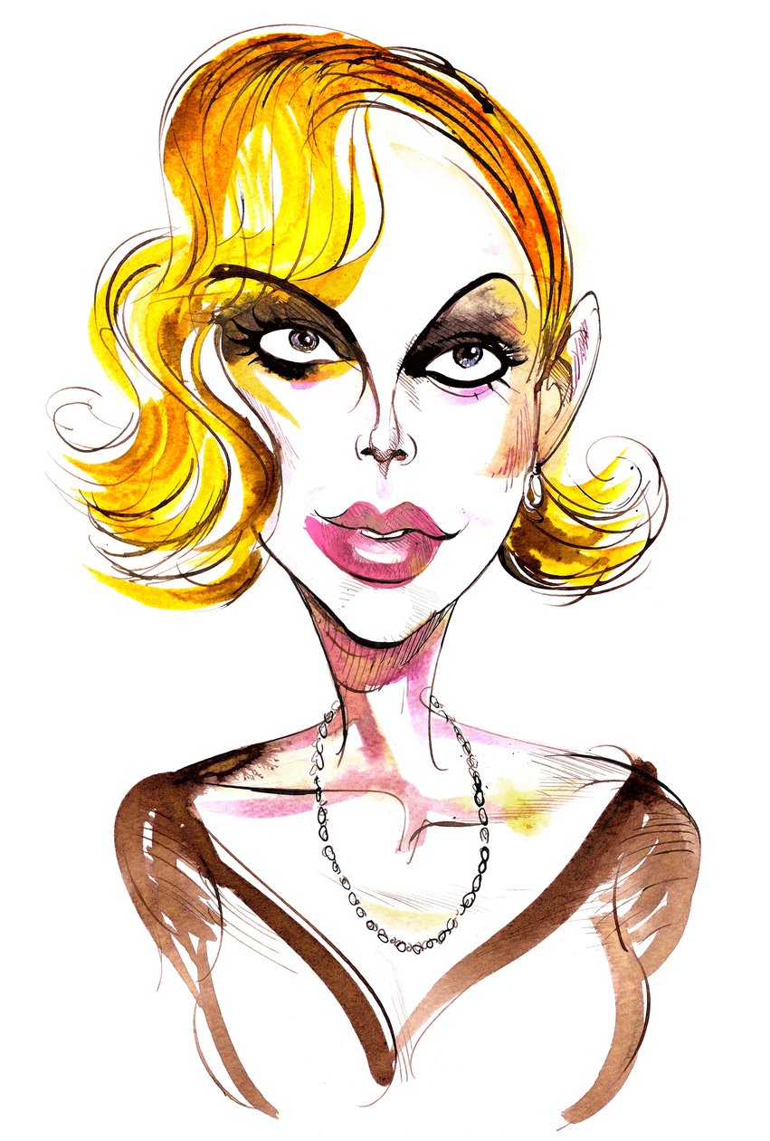 Charlize Theronová od Neale Osborne