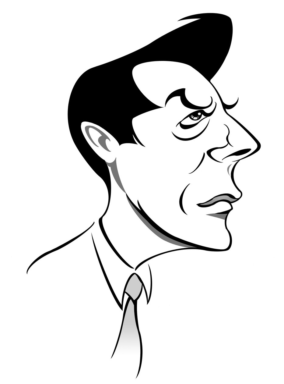 Dirk Bogarde , anglický herec a spisovatel od Neale Osborne