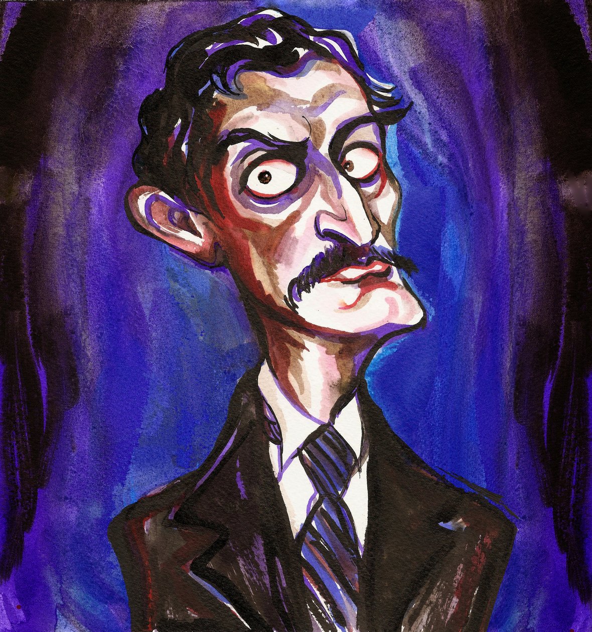 Edvard Munch, 2018 (inkoust) od Neale Osborne