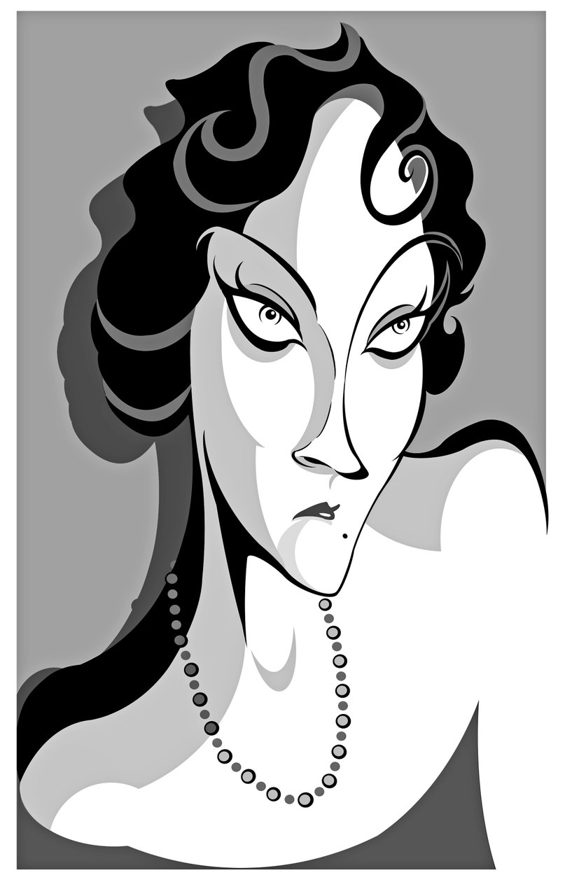 Gloria Swanson, 2018 od Neale Osborne