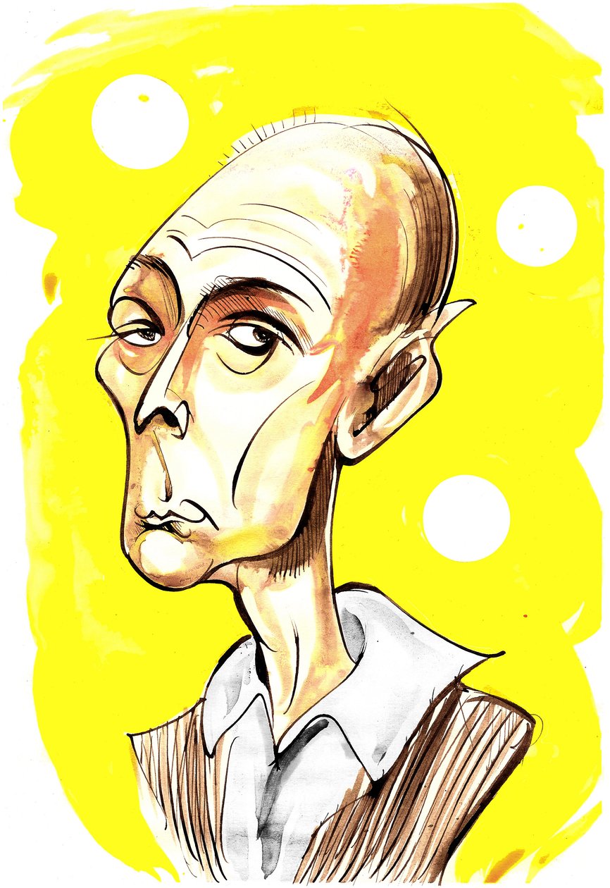 Jasper Carrott - karikatura od Neale Osborne