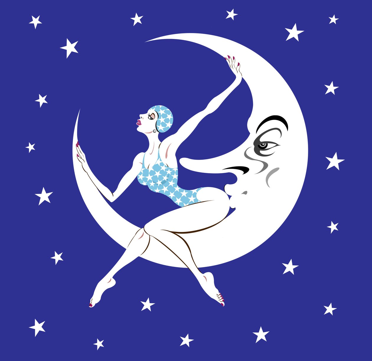 Lunar Folie, 2016 od Neale Osborne