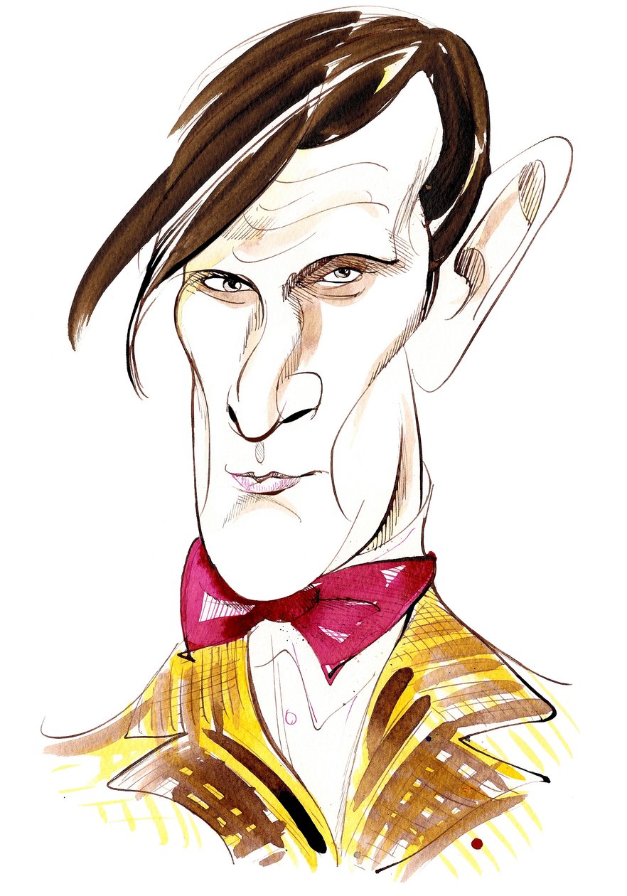Matt Smith jako Doctor Who ve stejnojmenném seriálu BBC od Neale Osborne