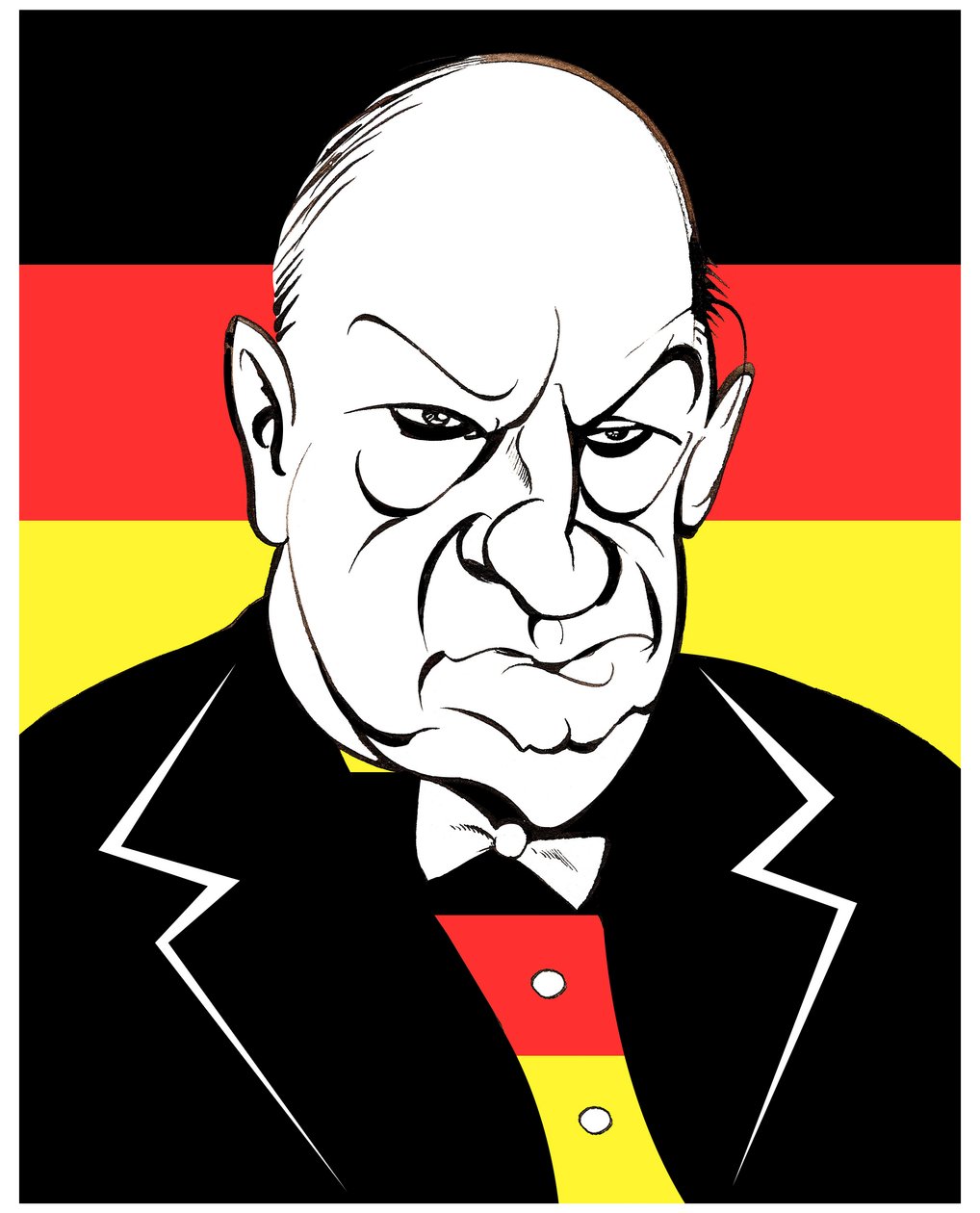 Paul Hindemith - německý skladatel, dirigent a violista, 1895-1963 od Neale Osborne