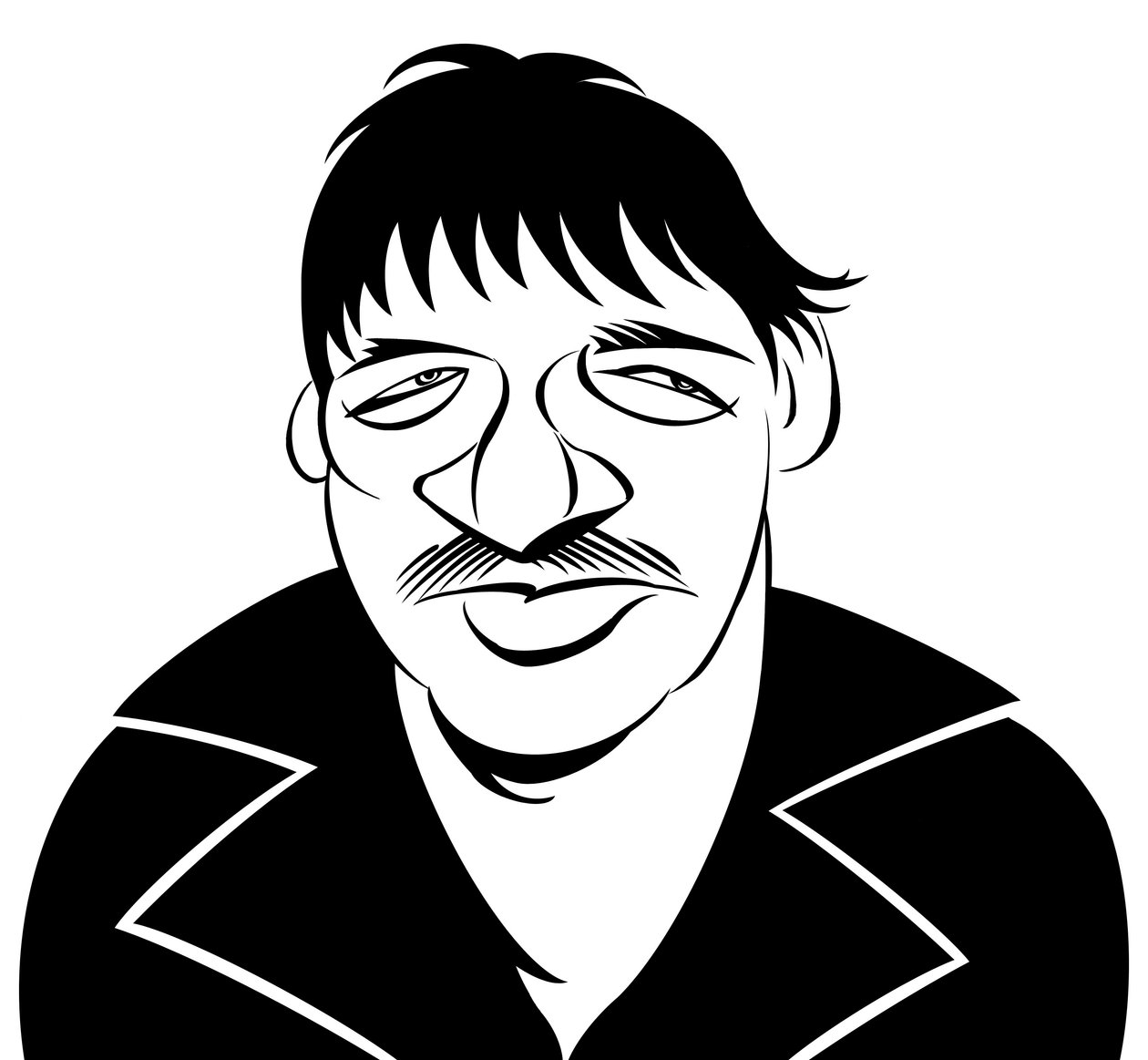 Rainer Werner Fassbinder , německý filmař, herec, dramatik a divadelní režisér od Neale Osborne