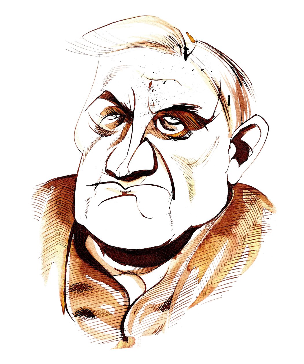 Ralph Vaughan Williams - karikatura od Neale Osborne