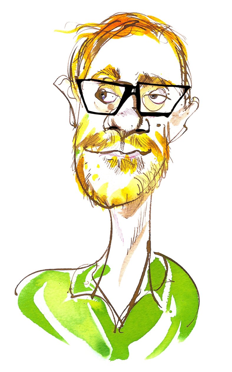 Stephen Merchant - anglický komik, scenárista, režisér, herec a rozhlasový moderátor, narozen 1974 od Neale Osborne