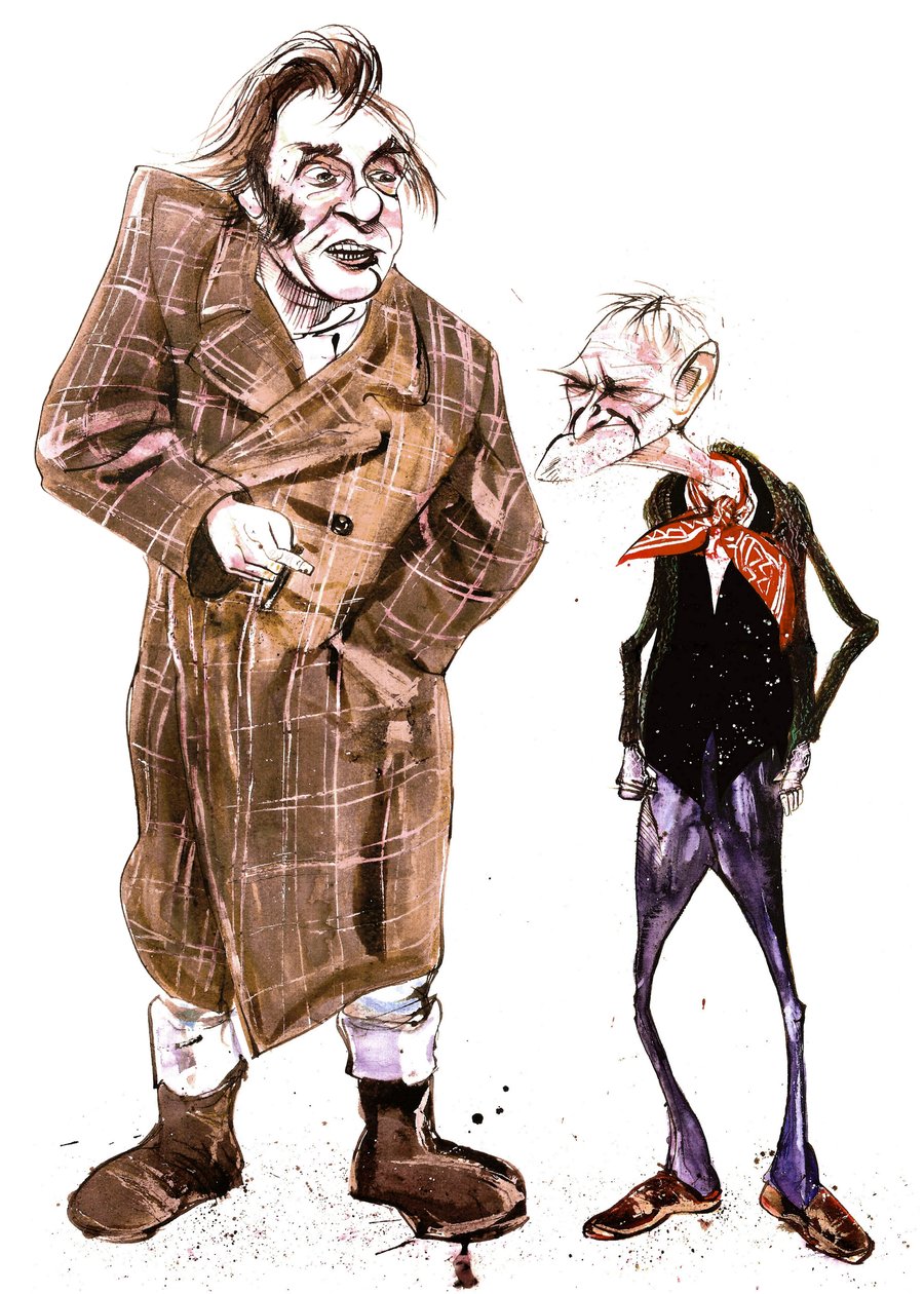Steptoe a syn - karikatura od Neale Osborne
