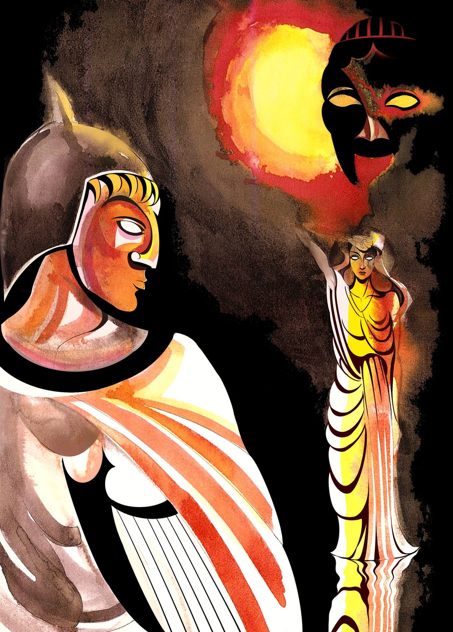 Orfeova maska - opera Harrisona Birtwistle od Neale Osborne
