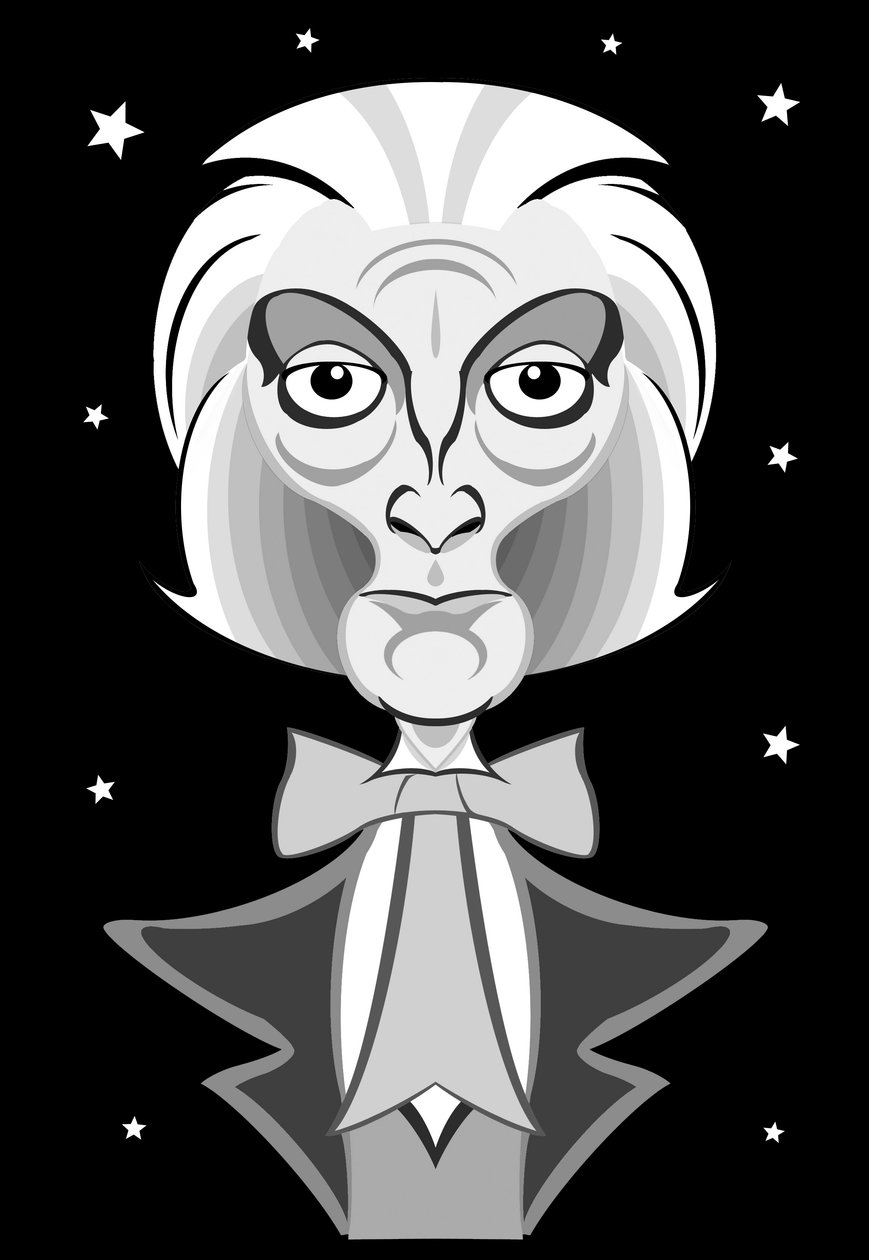 William Hartnell jako Doctor Who od Neale Osborne