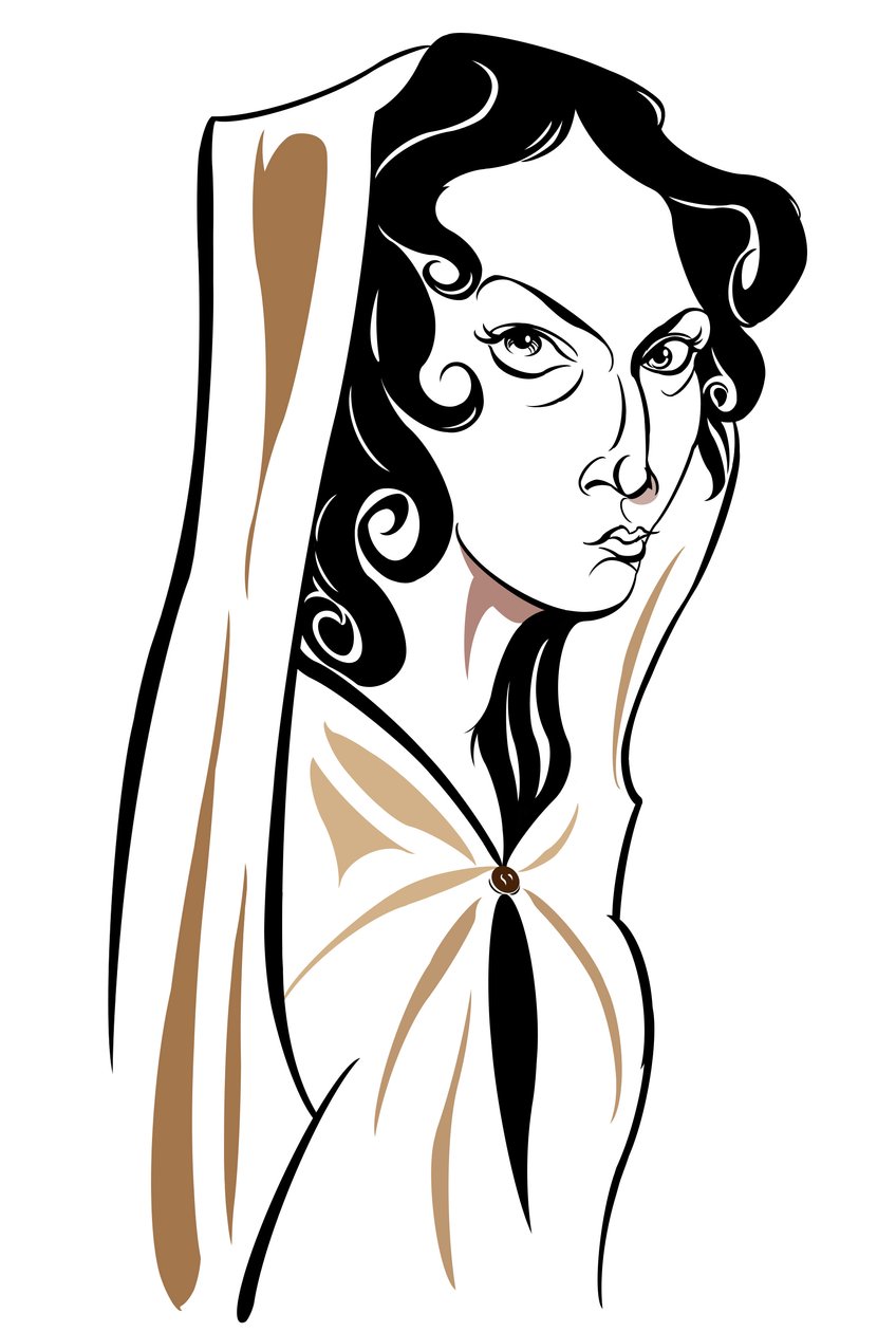 Anne Bronteová, 2019 (digitální) od Neale Osborne