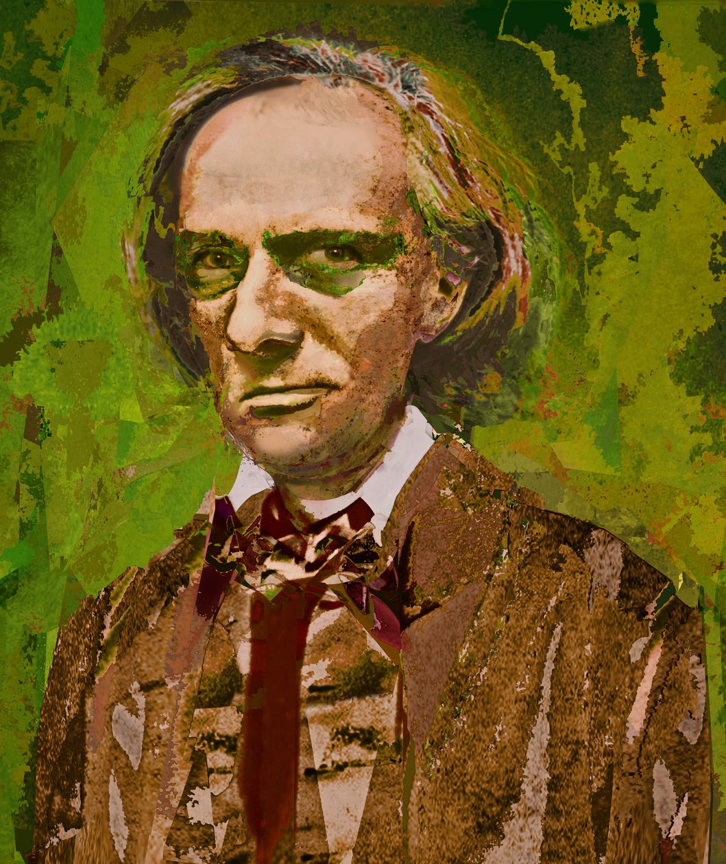 Charles Baudelaire, 2021 (digitální) od Neale Osborne