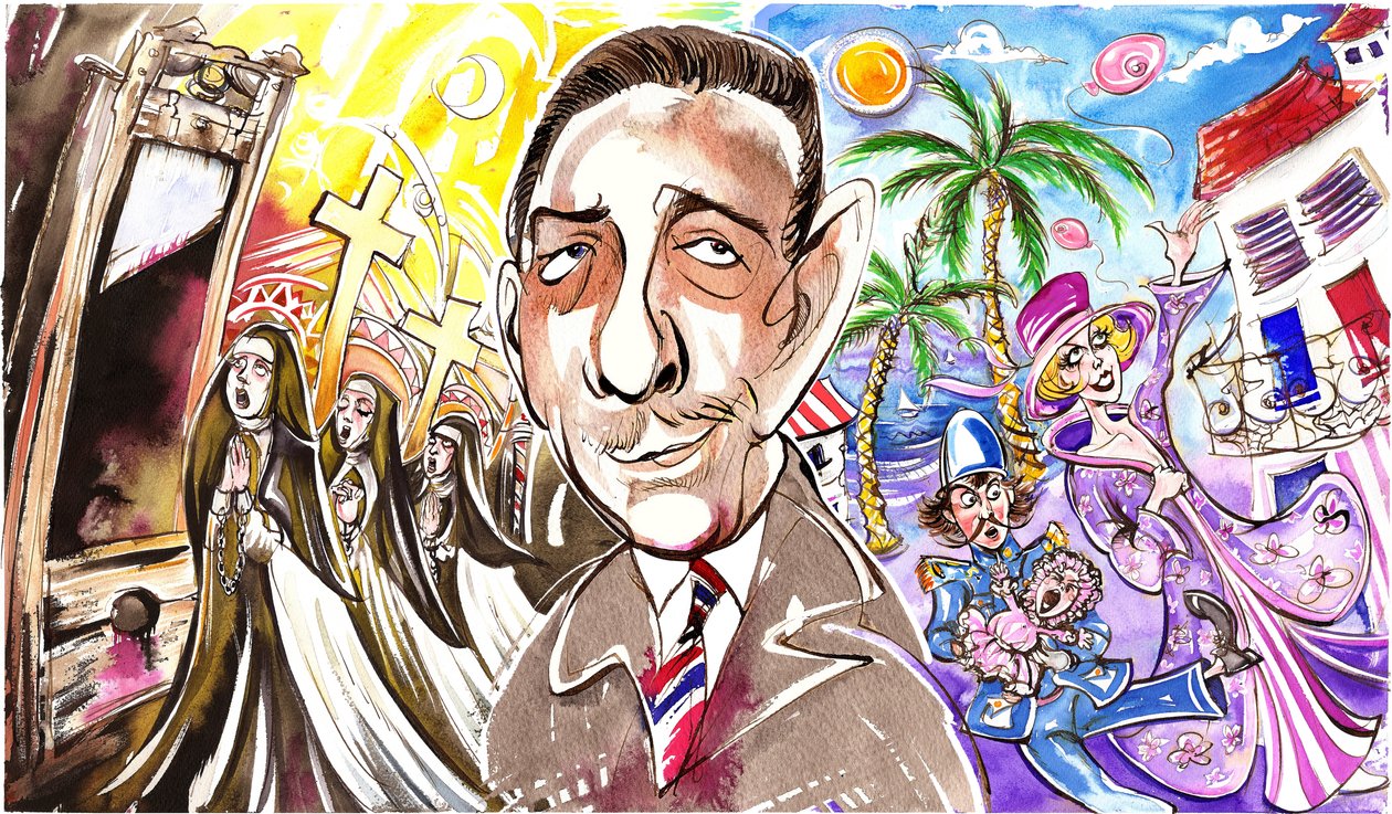 Francis Poulenc - francouzský skladatel od Neale Osborne