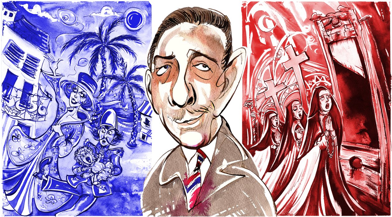 Francis Poulenc - francouzský skladatel od Neale Osborne