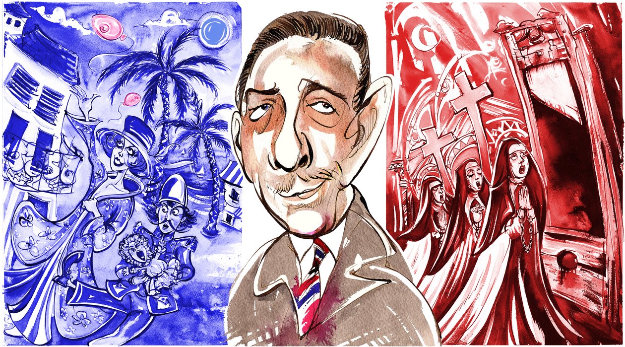 Francis Poulenc - francouzský skladatel od Neale Osborne