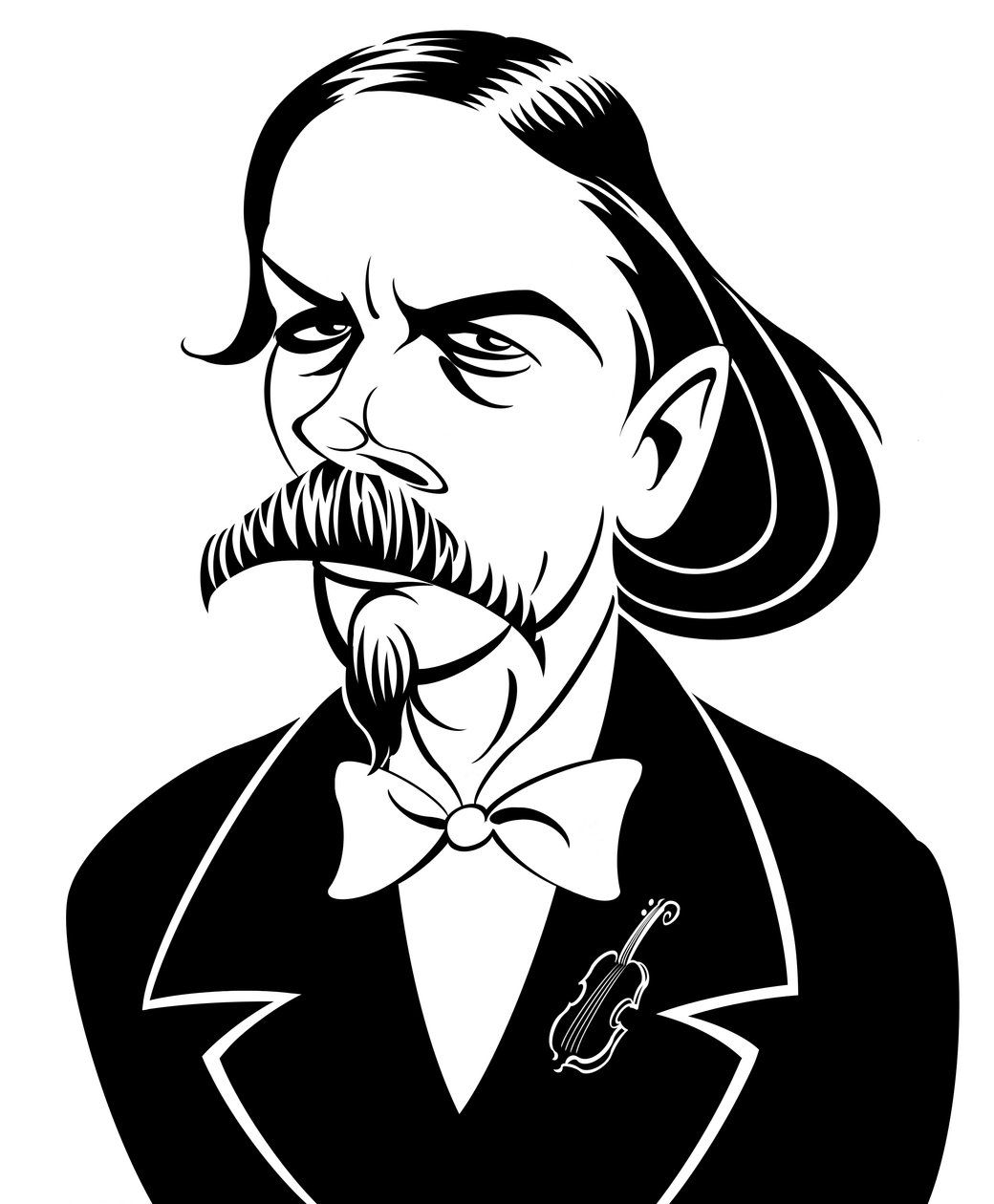 Giovanni Bottesini, 2019 (digitální) od Neale Osborne