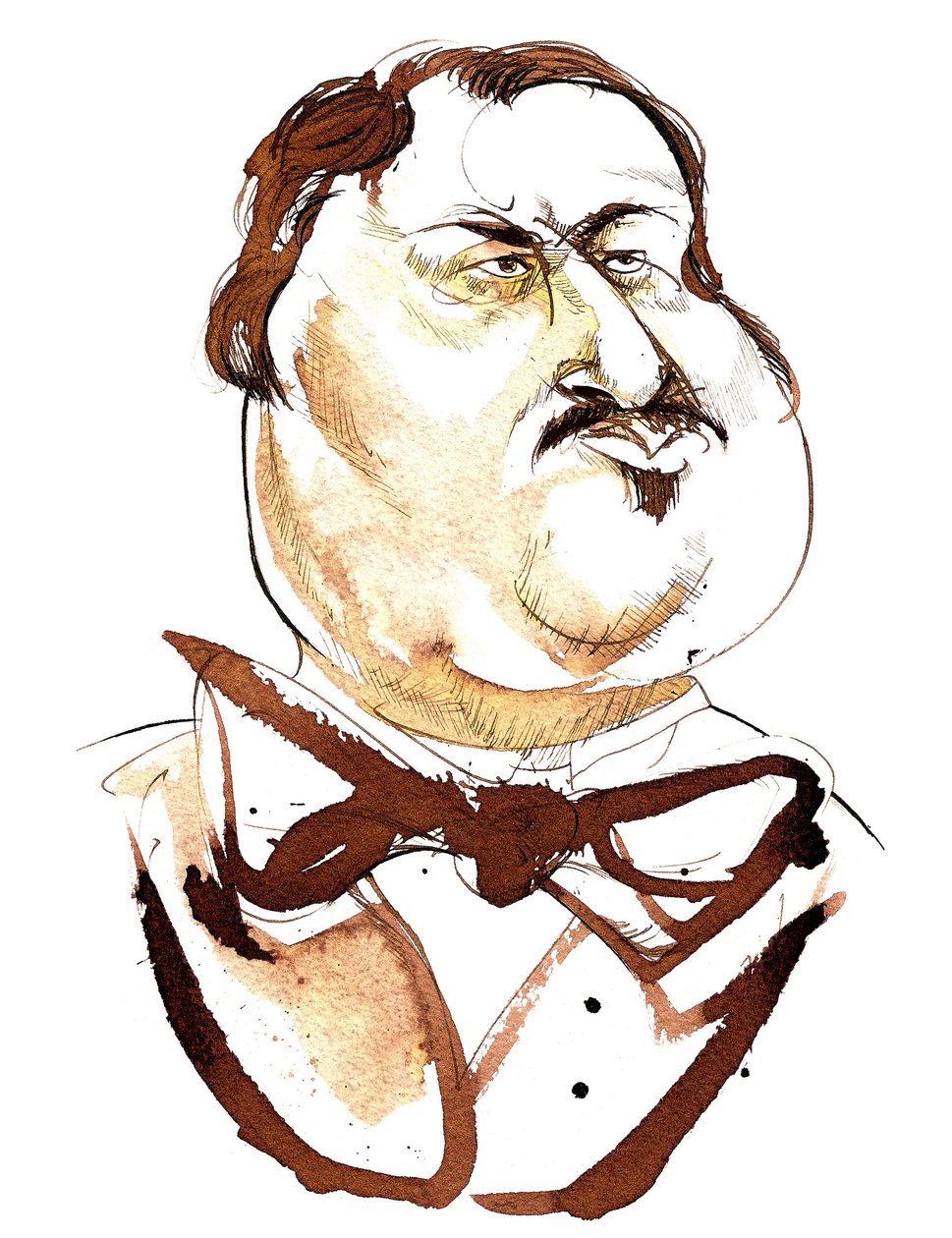 Honoré de Balzac, francouzský spisovatel , 1799-1850 od Neale Osborne