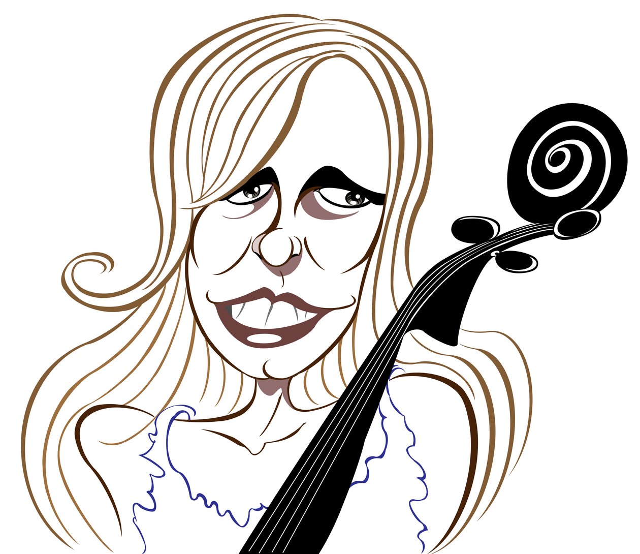 Jacqueline du Pre, 2019 (digitální) od Neale Osborne