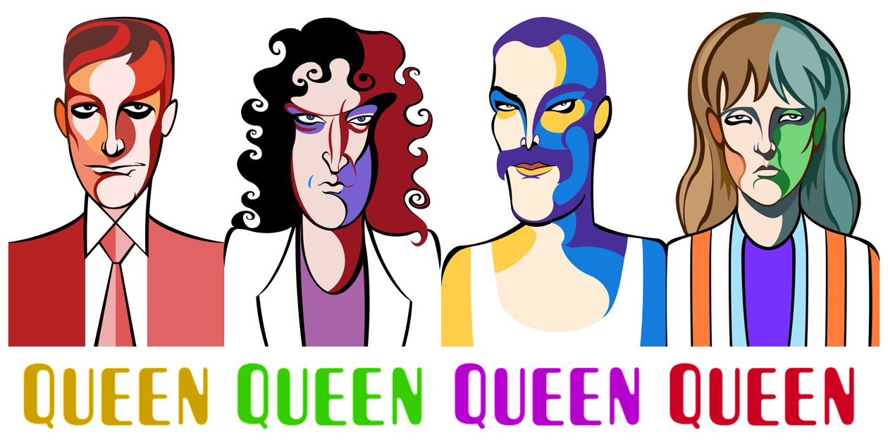 Queen, 2023 (digitální) od Neale Osborne