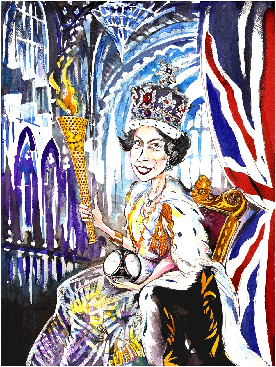 Queen Elizabeth II 2012, Neale Osborne od Neale Osborne
