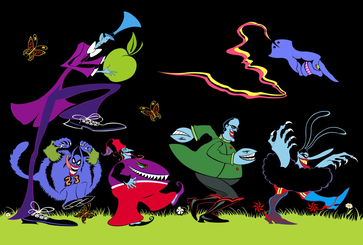 The Blue Meanies, 2023 (digitaalinen) od Neale Osborne