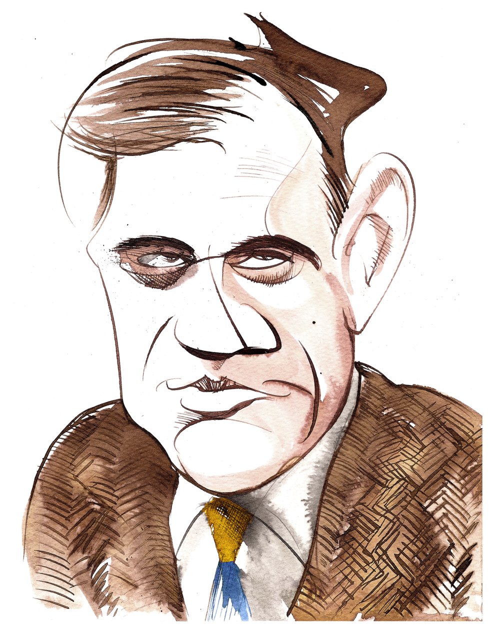 Tor Mann, 2022 (inkoust) od Neale Osborne