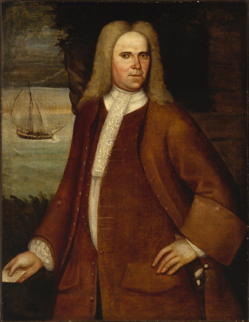 Portrét Ebenezerovy rakve, c. 1714-1730 od Nehemiah Partridge