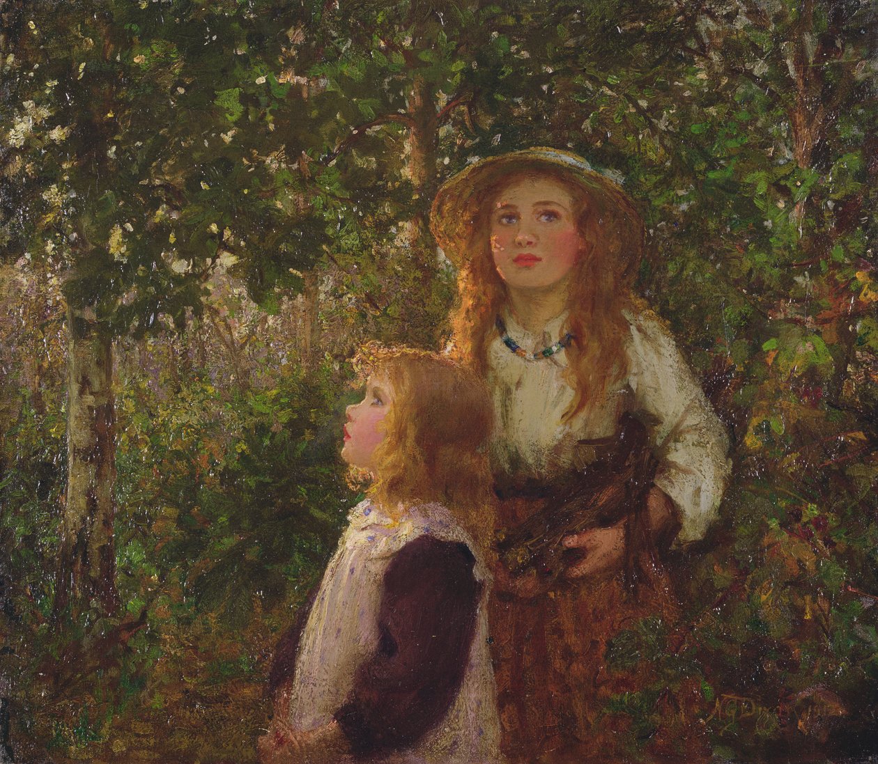 V lese od Nellie Gertrude Dixon