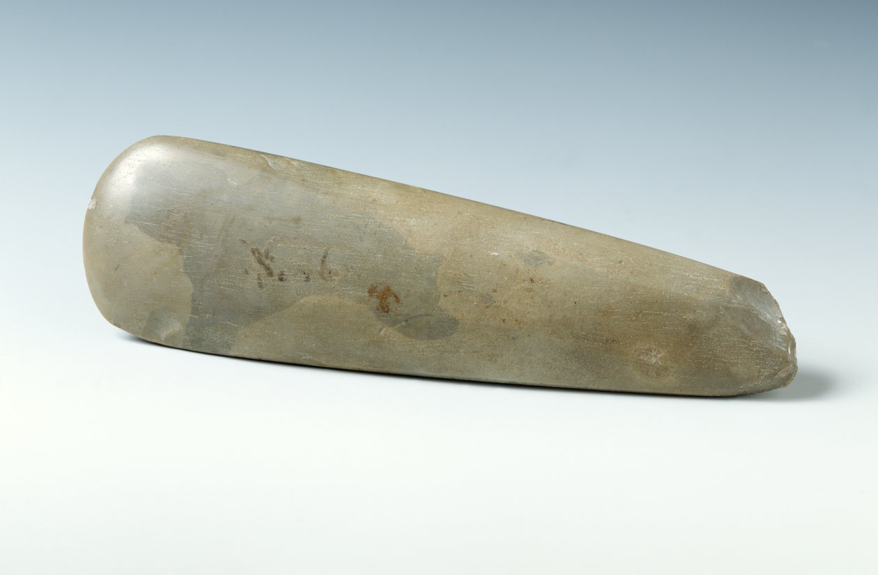 Velká leštěná sekera, 6000-2000 př. Kr od Neolithic