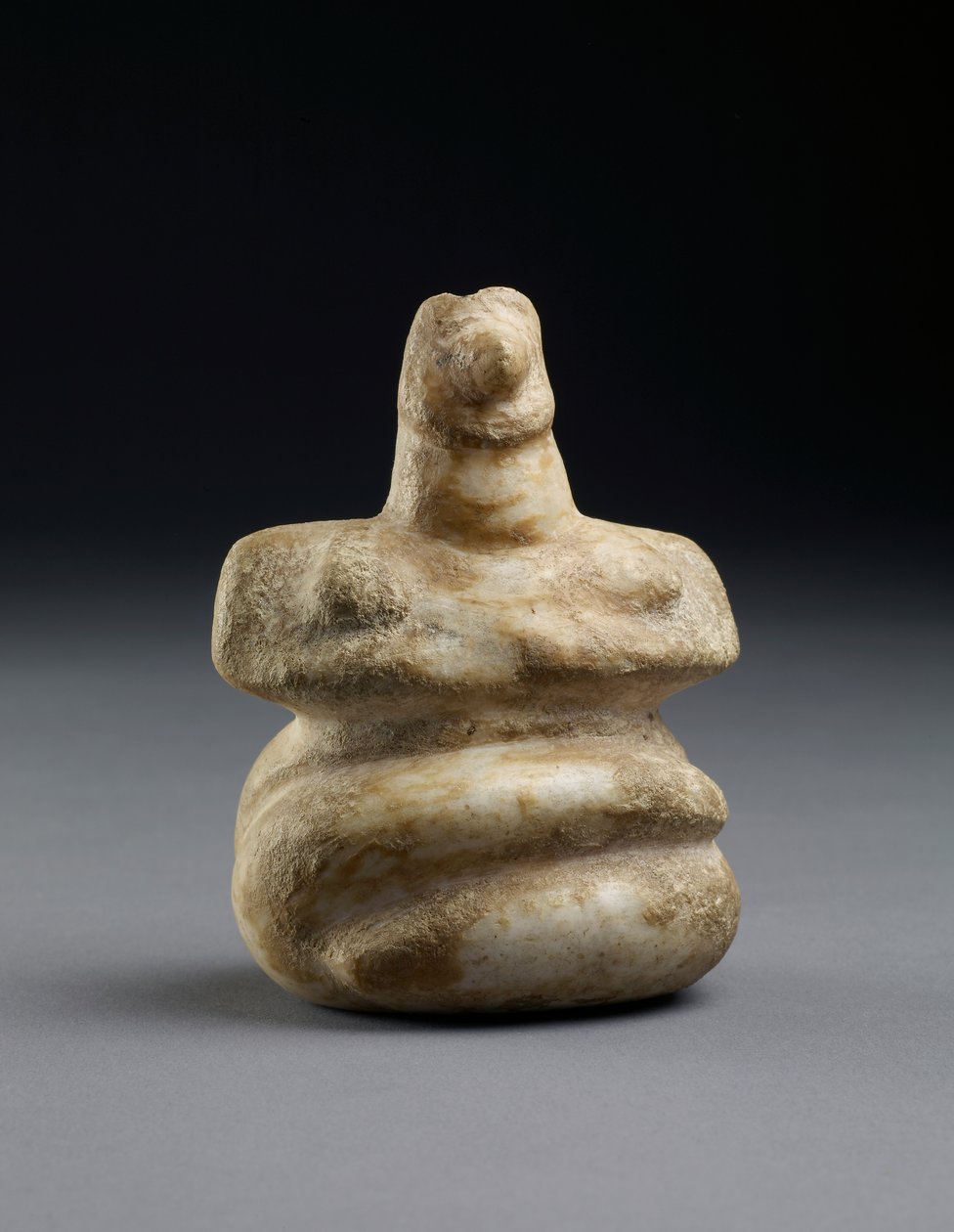 Mramorová figurka z Patesie, neolit, 4. století před naším letopočtem (mramor) od Neolithic