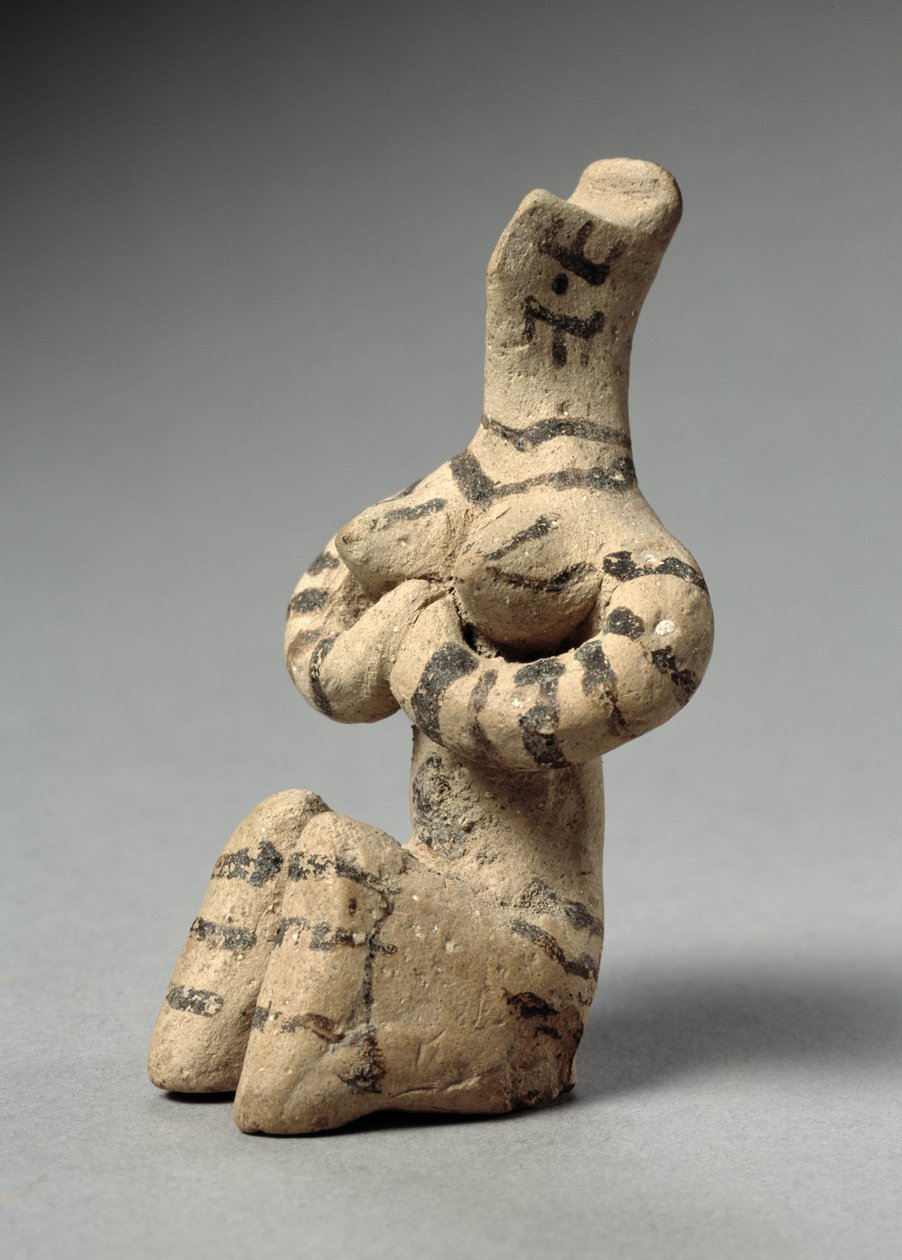 Steatopygotní postava, Tell Halaf, 6.-5. tisíciletí před naším letopočtem (terakota) od Neolithic