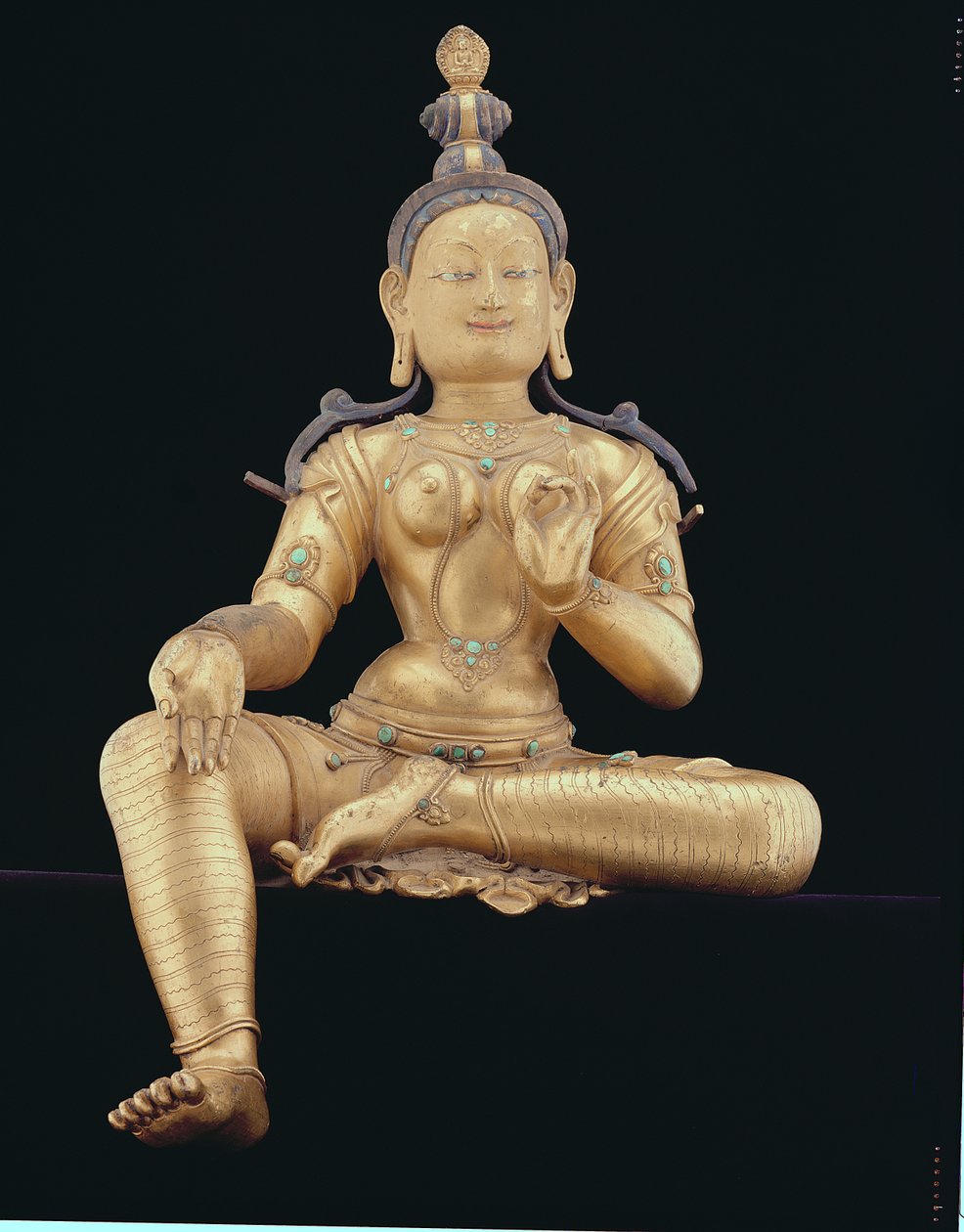 Tara (zlacený bronz) od Nepalese School