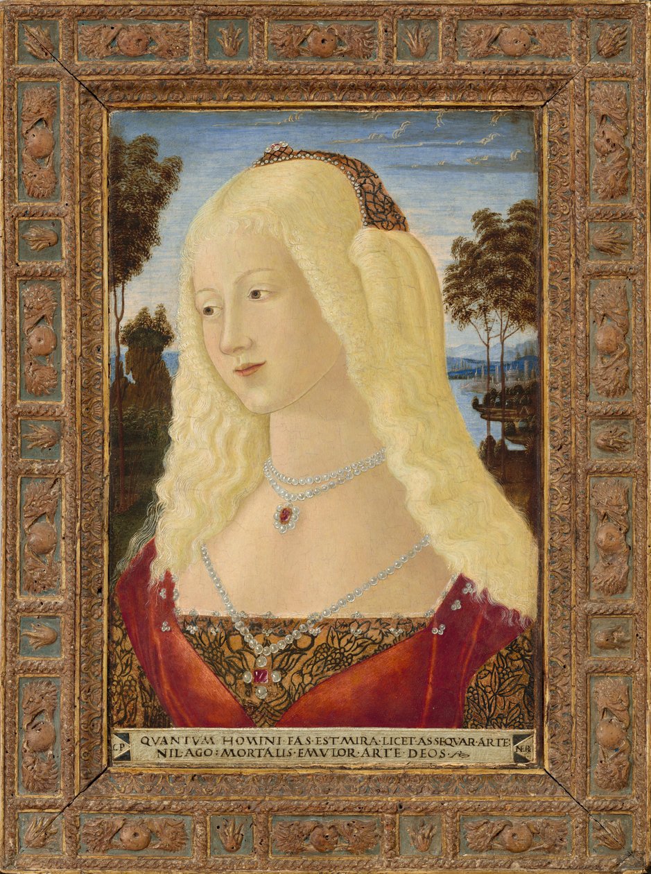 Portrét dámy, c. 1485. od Neroccio de Landi