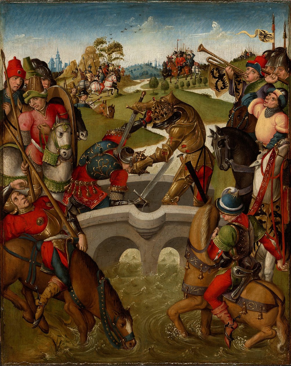 Císař Heraklius zabíjí perského krále od Netherlandish