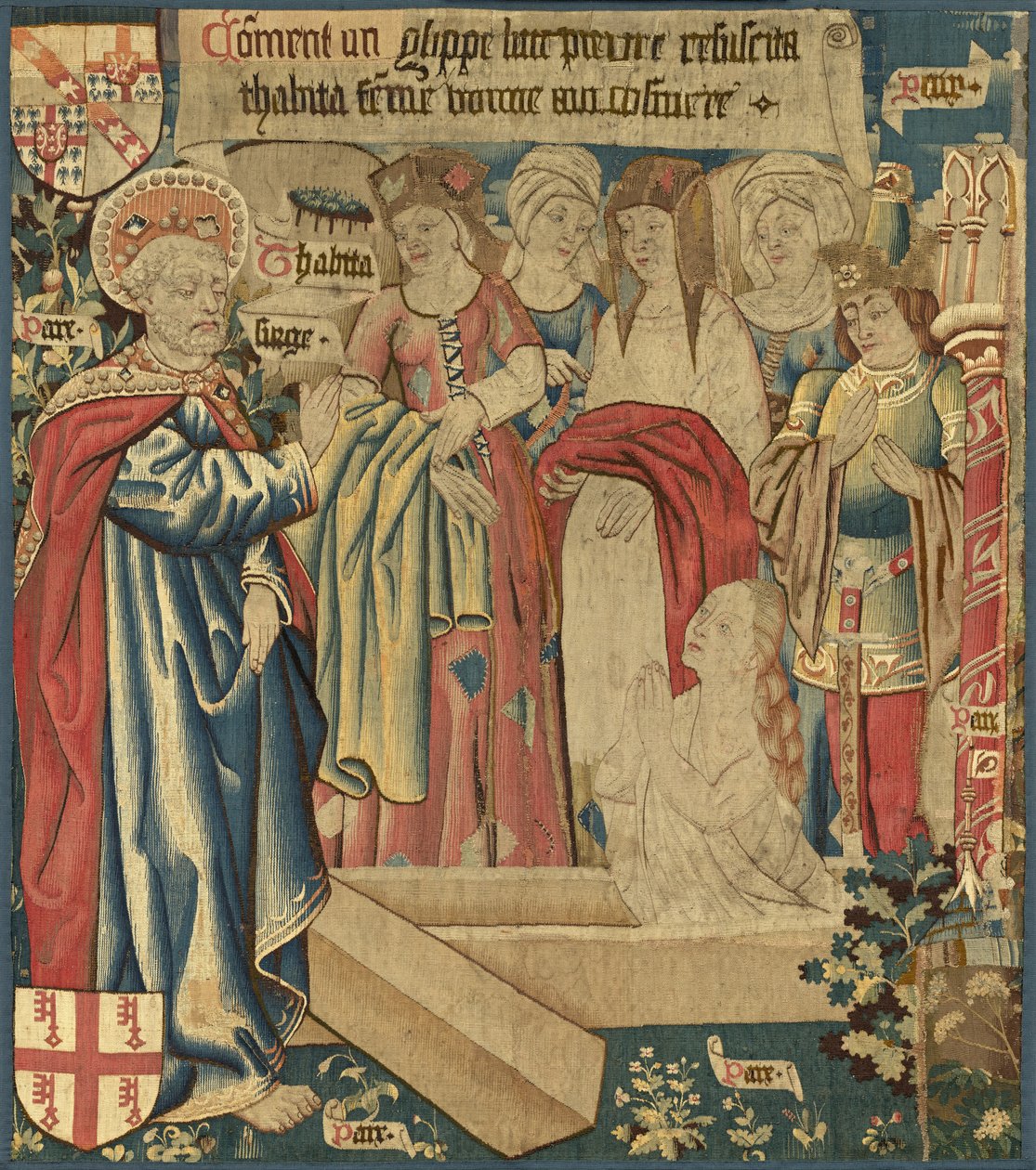 Vzkříšení Tabithy od Netherlandish 15th Century