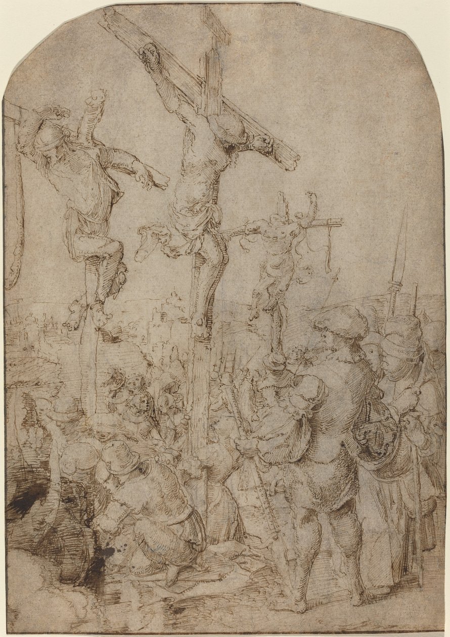Ukřižování od Netherlandish 16th Century