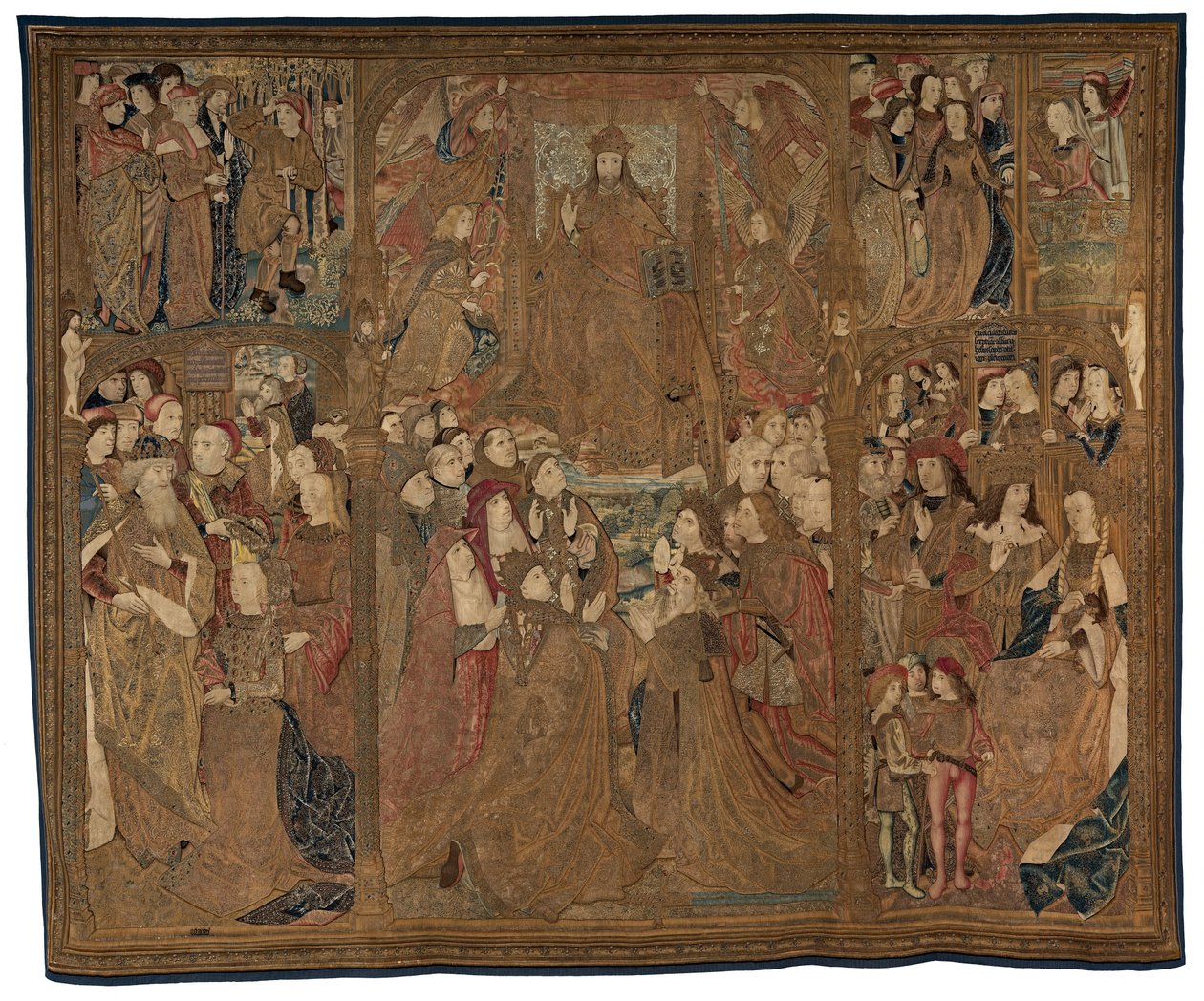 Triumf Krista ("Mazarinský gobelín") od Netherlandish 16th Century