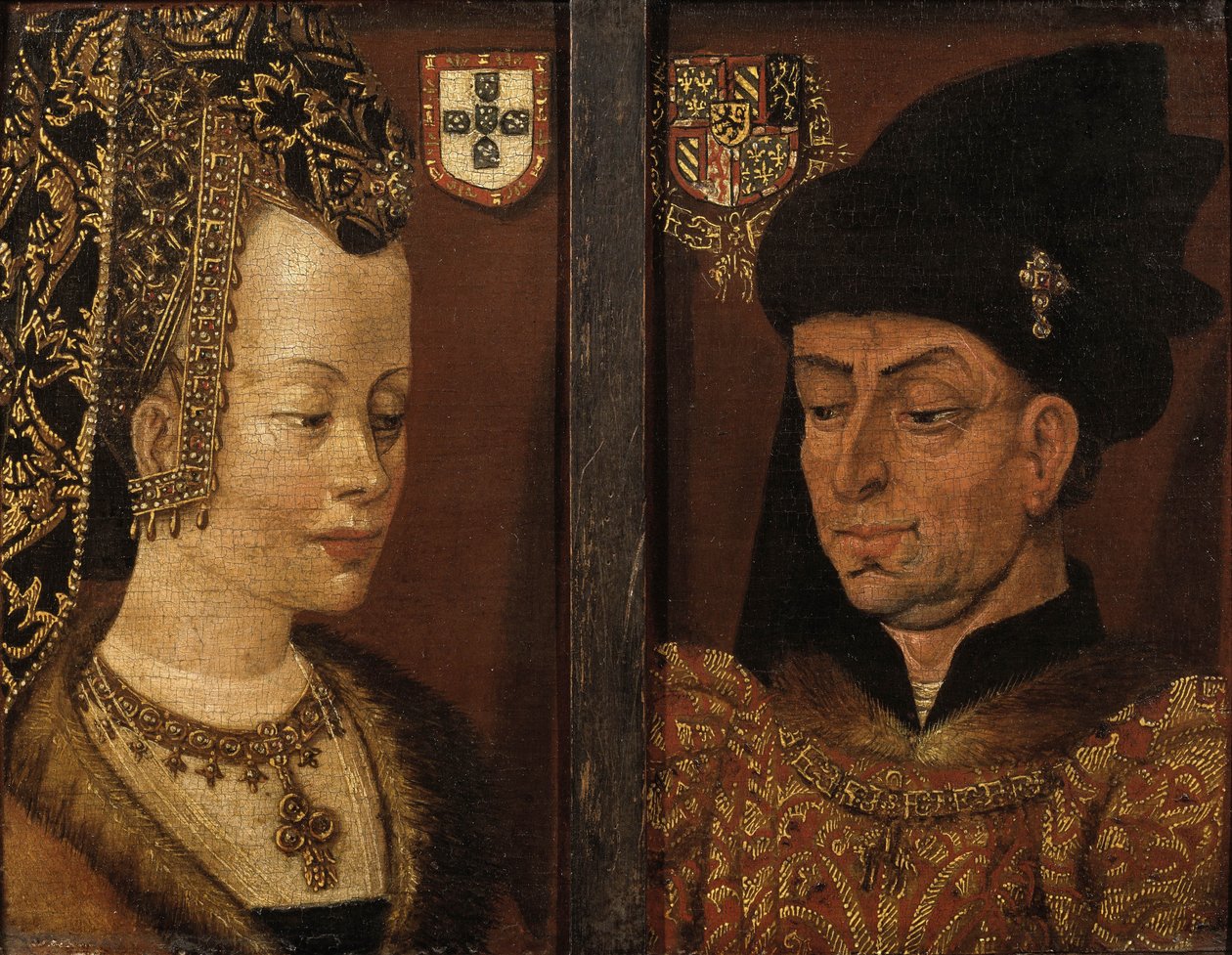 Portréty Filipa Dobrého a Isabely Portugalské, 16. století od Netherlandish Master