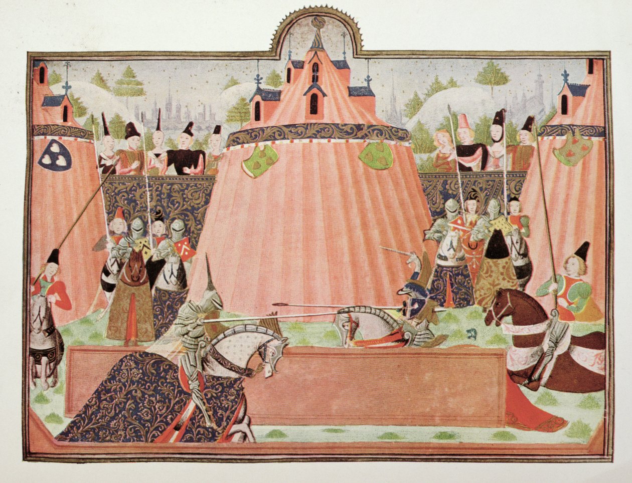 Turnaj Harl 4379 f.43 v St. Inglevert, z 