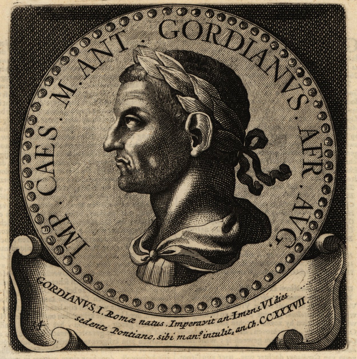 Portrét římského císaře Gordiana I. od Netherlandish School