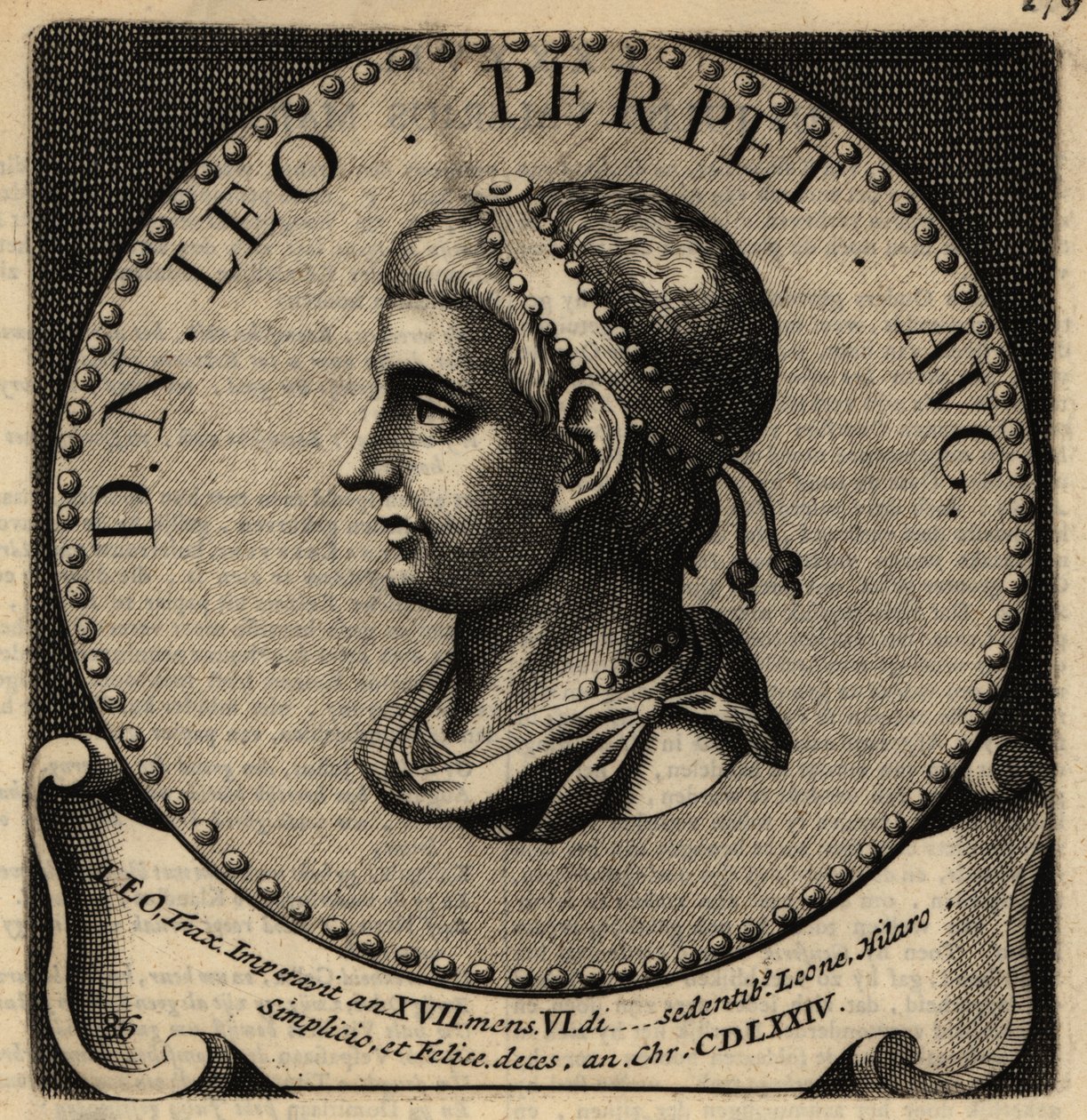 Portrét římského císaře Lva I. od Netherlandish School